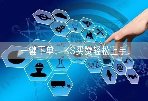 一键下单，KS买赞轻松上手！