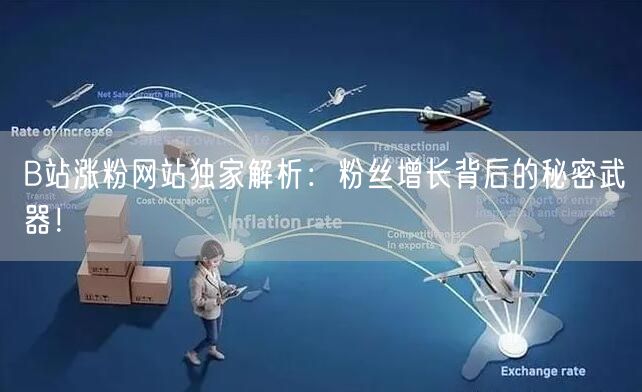 B站涨粉网站独家解析：粉丝增长背后的秘密武器！