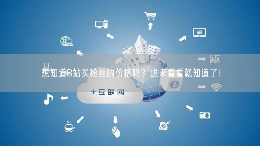 想知道B站买粉丝的价格吗？进来看看就知道了！