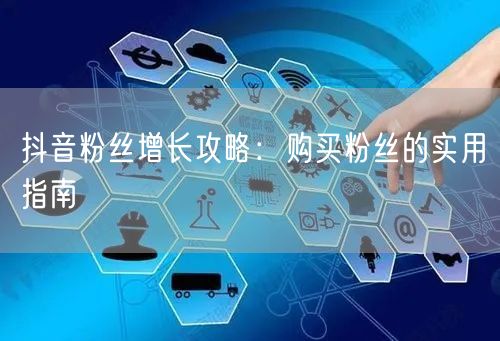 抖音粉丝增长攻略：购买粉丝的实用指南