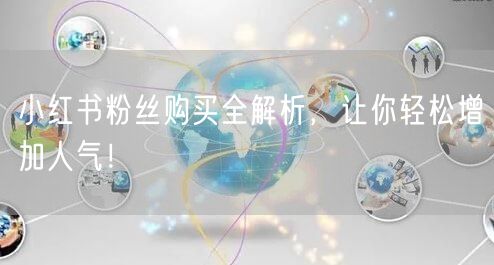 小红书粉丝购买全解析，让你轻松增加人气！