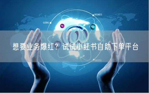 想要业务爆红？试试小红书自助下单平台