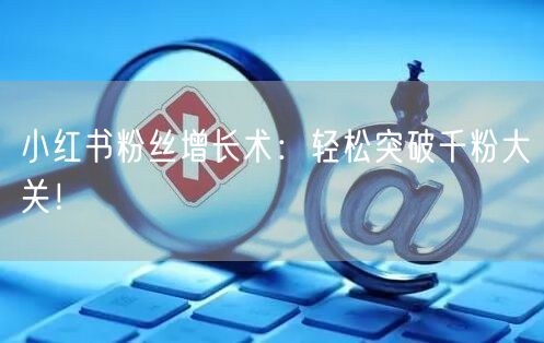 小红书粉丝增长术：轻松突破千粉大关！