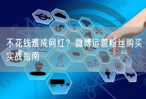 不花钱难成网红？微博运营粉丝购买实战指南