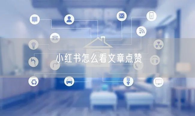 小红书怎么看文章点赞