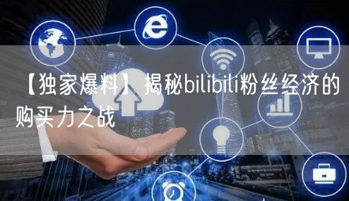 【独家爆料】揭秘bilibili粉丝经济的购买力之战
