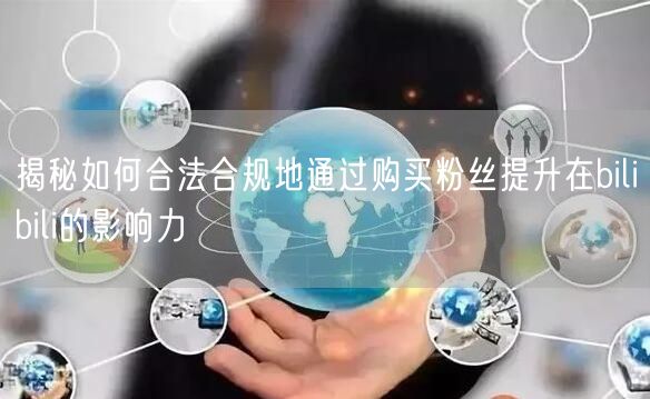 揭秘如何合法合规地通过购买粉丝提升在bilibili的影响力