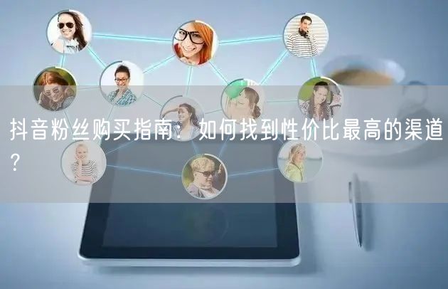 抖音粉丝购买指南：如何找到性价比最高的渠道？