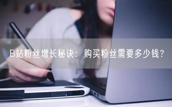 B站粉丝增长秘诀：购买粉丝需要多少钱？