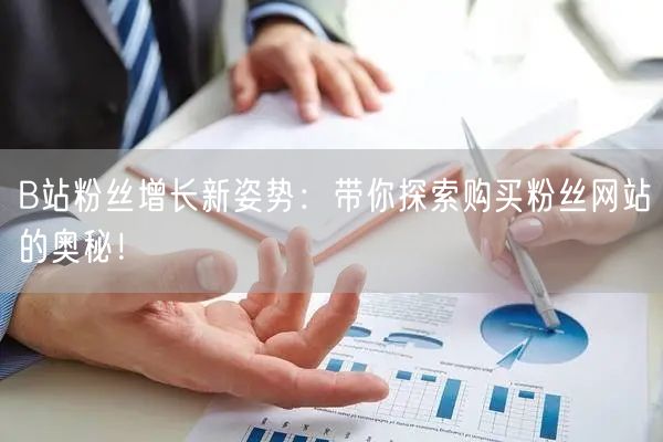 B站粉丝增长新姿势：带你探索购买粉丝网站的奥秘！
