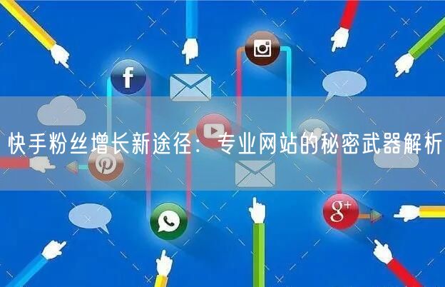 快手粉丝增长新途径：专业网站的秘密武器解析