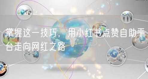 掌握这一技巧，用小红书点赞自助平台走向网红之路