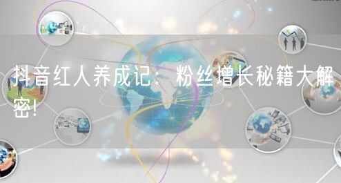 抖音红人养成记：粉丝增长秘籍大解密!