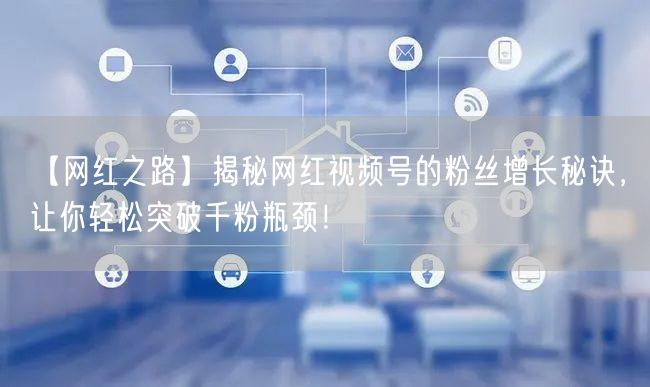 【网红之路】揭秘网红视频号的粉丝增长秘诀，让你轻松突破千粉瓶颈！