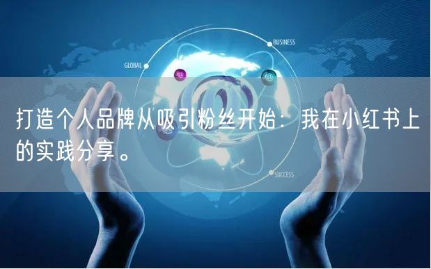 打造个人品牌从吸引粉丝开始：我在小红书上的实践分享。
